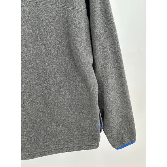 Columbia PFG Jacket 2XL Gray Fleece Full Zip Blue Trim Outdoor Fishing Mens - Picture 8 of 8